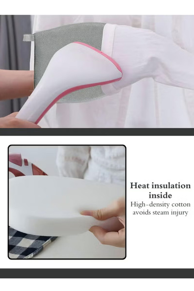Generic Garment Steamer Glove, Heat Resistant Portable Mini Ironing Pad