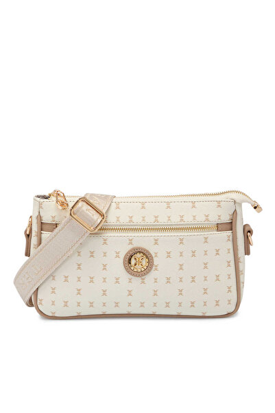 Tergan Bej Print Kadın El Çantası - S25K1PR09183-U4A