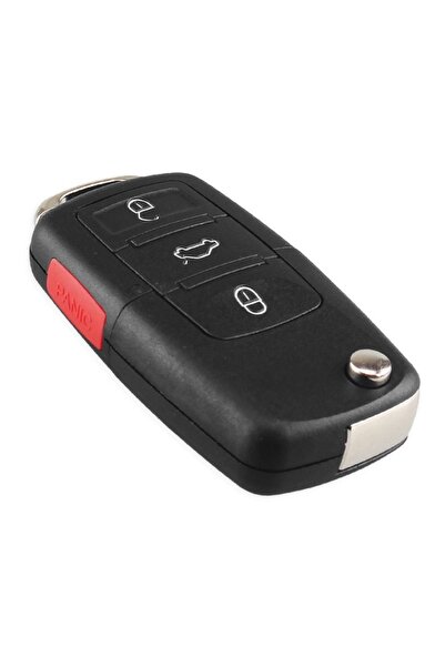 TECHSTAR Carcasă cheie auto Volkswagen Golf, Polo, Passat, Touran, Transporter, EOS, 4 butoane