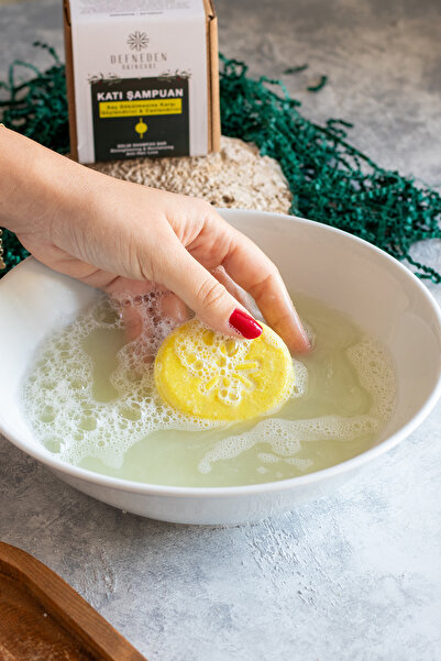 DEFNEDENDERMOKOZMETİK Strengthening and Repairing Solid Shampoo Against Hair Loss