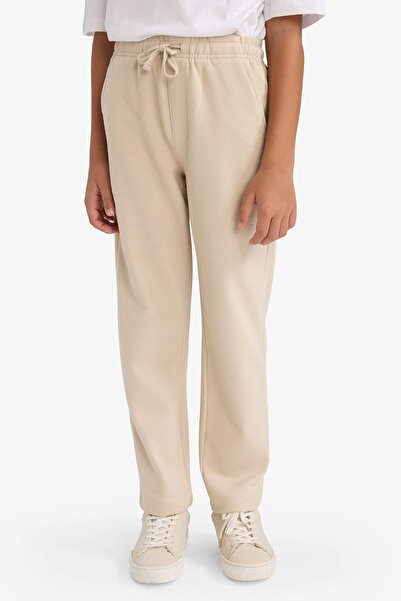 WE AND ME Standard Leg Boys' Knitted Trousers with Elastic Waist