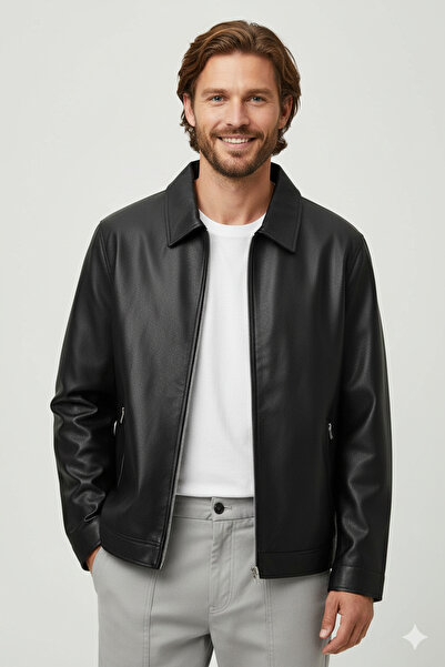 Jack & Jones Jack Jones Casablanca Pu Men's Jacket 12278839