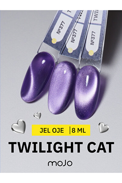 MOJO Kalıcı Oje Pembe Twilight Korean Cat M377 (8 ml)