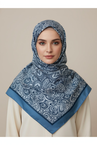 POLO CRAFT Elegant, Leaf Patterned Soft Shawl 70 X180