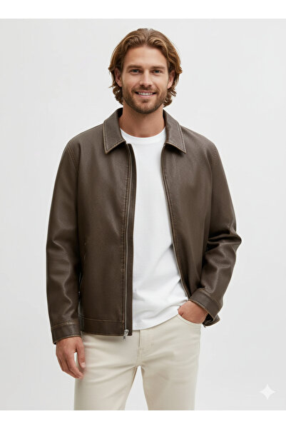 Jack & Jones Jack Jones Casablanca Pu Men's Jacket 12278839