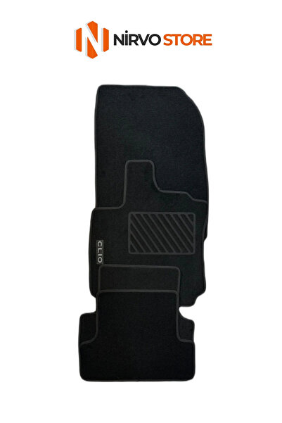 VELÜR Renault Clio 3 2005-2012 Özel Uyumlu Oto Halı Paspas