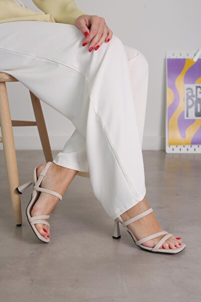 Stil Durağı حذاء ديسي موديل 8 سم بكعب عالي للموسم الجديد