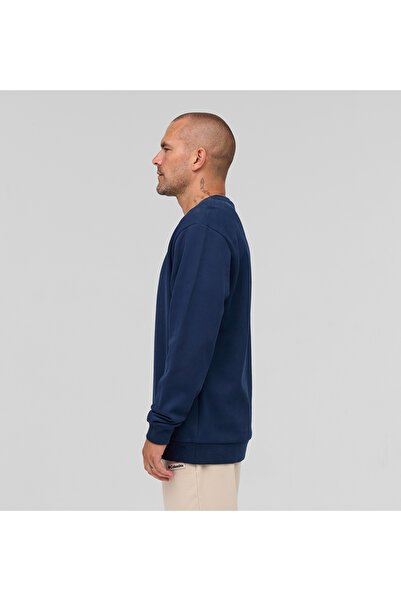 Columbia Hanorac albastru pentru exterior pentru bărbați Bar Split Crew CS0274-466