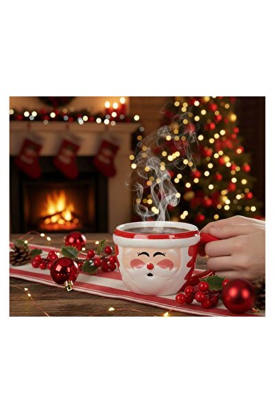 Housevetta Christmas mug, ceramic, Santa Claus, 3D, 330 ml