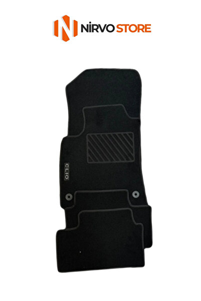 VELÜR Renault Clio 5 2019-Sonrası Özel Uyumlu Oto Halı Paspas