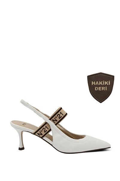 Vario N21 Hakiki Deri İnce Topuklu Kadın Ayakkabı 003NPE