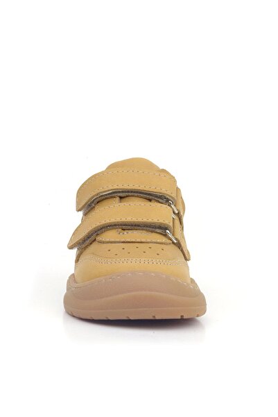 Rakerplus Schaggy Genuine Leather Tan Velcro Baby Sports Shoes