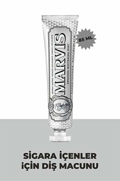 Marvis Smokers Whitening Mint Diş Macunu 85ml