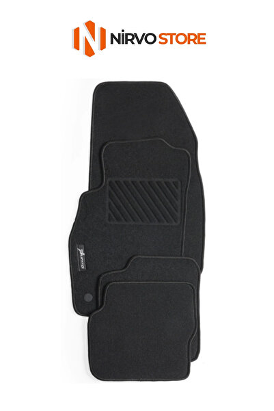 VELÜR Fiat Punto Evo 2007-2010 Özel Uyumlu Oto Halı Paspas