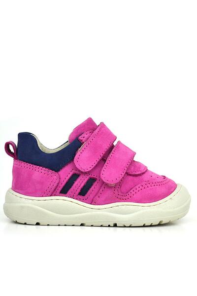Rakerplus Schaggy Genuine Leather Fuchsia Blue Baby Sneakers
