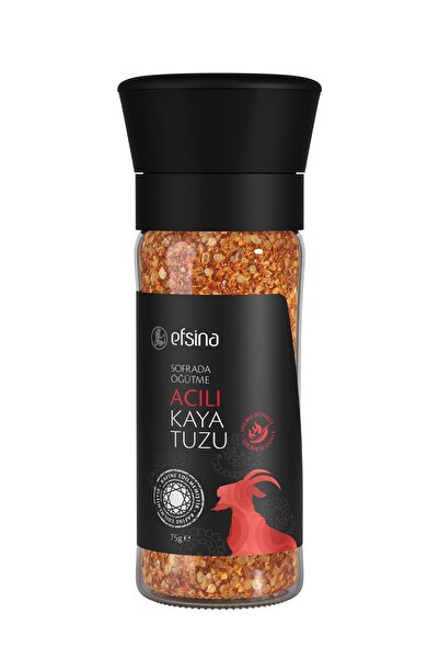 Efsina 75 gr Sofrada Öğütme Acılı Kaya Tuzu
