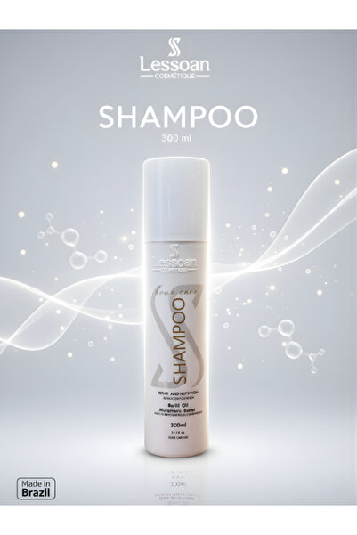 Lessoan Shampoo Post-Chemical with Buriti & Murumuru Oils – Sulfate-Free Shin...