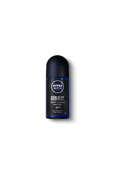 NIVEA Men Deep Dimension Aktif Karbon Erkek Roll-On Deodorant 50 ML