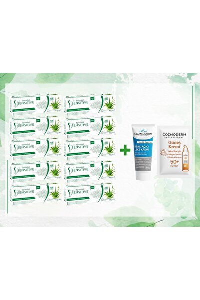 Epinafol Sensitive 10'lu Aloe Vera Katkılı Flörürsüz