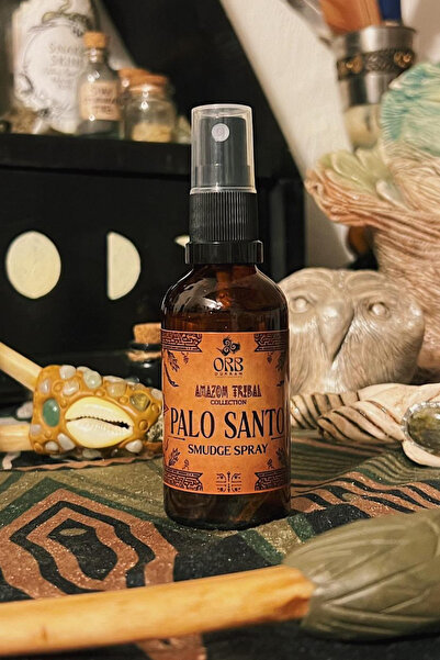 Orb dükkan Palo Santo Smudge Spray I Palo Santo Sprey Tütsü I Meditasyon,yoga...