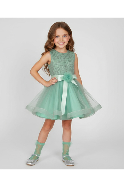 By Piera Devojčica večernja haljina