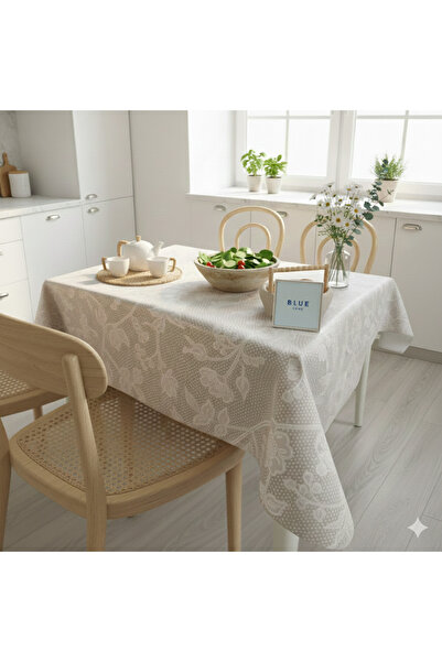 Blue Home 🆕 Față de masă Fiesta Lux din fibră de PVC - Față de masă pentru bucătărie și masă cu model modern, rezistentă la apă.