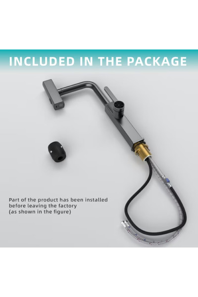 OEM Baterie de bucătărie premium — Cascadă, Jet sau Pulverizare, Pulverizare extractibilă