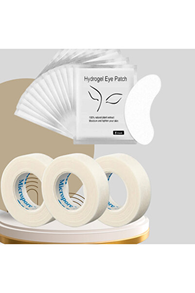 Royal Beauty Pack of 3 Micropore Tape Rolls + 15 Gift Patches