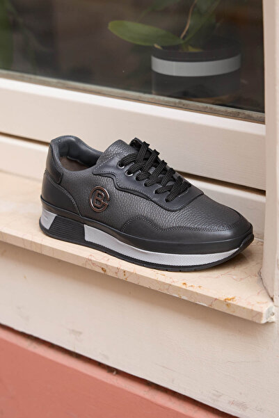 Vantaggio Astor Gray 100% Genuine Leather Casual Men's Shoes