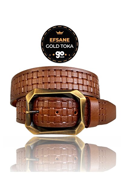 GoDeri 100% натуральна шкіра, легендарна золота китиця, коричневий жіночий ре...