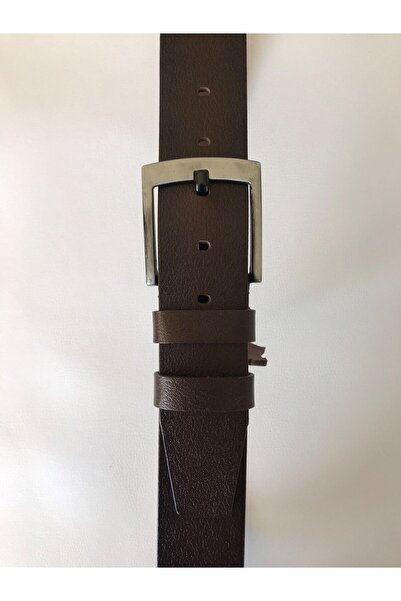 GoDeri 4,5 см завширшки, справжній розкішний шкіряний коричневий ремінь - gkdk0002