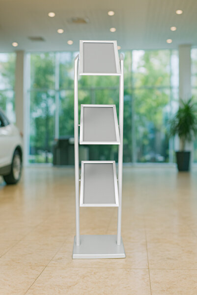 Grand City Media Brochure stand | Aluminum