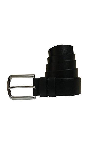 GoDeri Μονοκόμματη ζώνη από γνήσιο δέρμα πλάτους 4 cm - Συμβατό με όλα τα παντελόνια = dk-0085