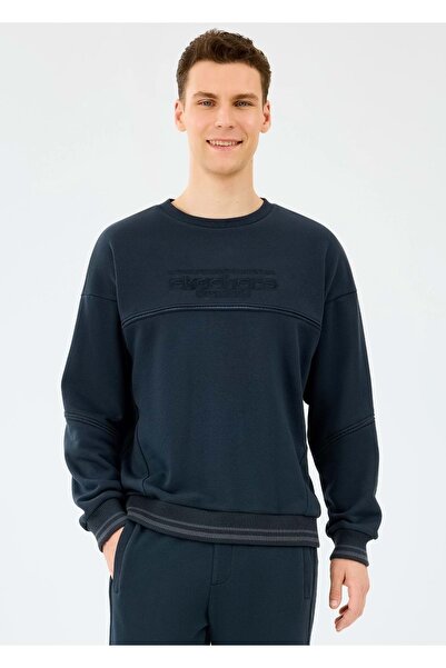 SKECHERS M Crewneck Sweatshirt S2520229 Men's Sweatshirt Black