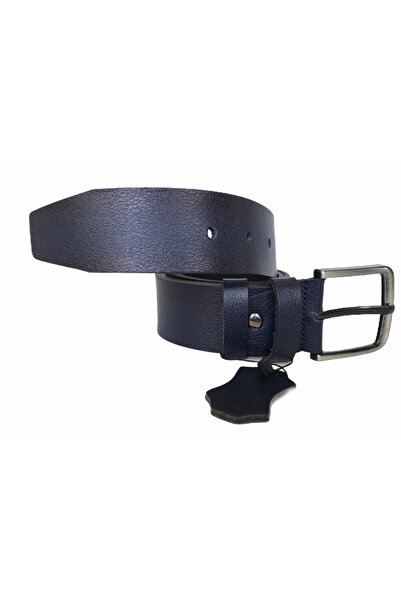 GoDeri 100% натуральна шкіра, темно-синій ремінь 4,5 см = gkdk3003