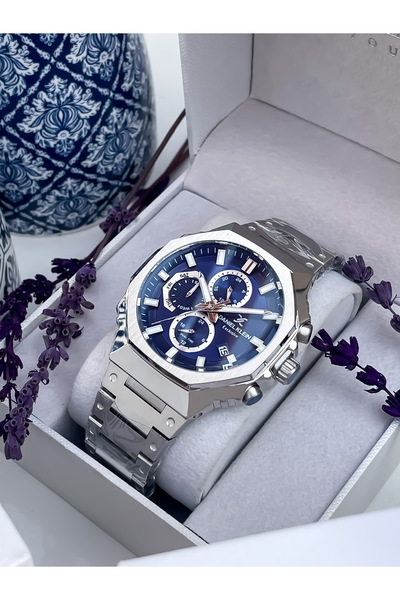 Daniel Klein Çelik Kordon Gümüş Renk Erkek Kol Saati Su Geçirmez 2 Yıl Garant...