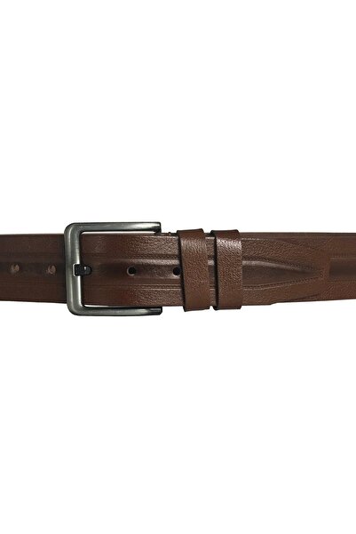 GoDeri Ремінь з натуральної шкіри з візерунком 4,5 см = dk-0069