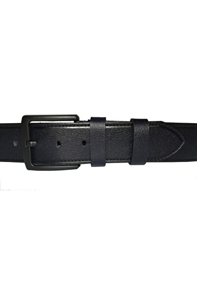 GoDeri Справжній шкіряний ремінь з вишитим візерунком, синій, 4,5 см = dk-0064