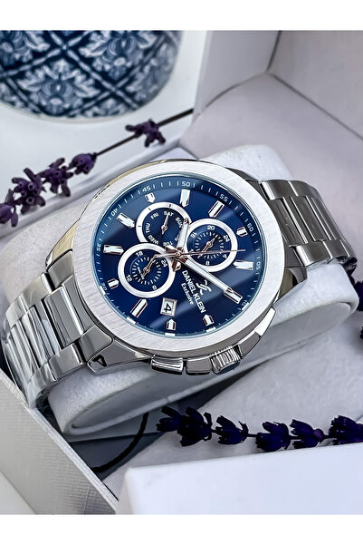 Daniel Klein Yeni Sezon Gümüş Renk Çelik Erkek Kol Saati 3atm Su Geçirmez Bil...