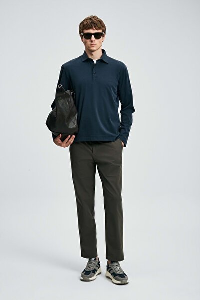 Lufian 112040044 Rocky Smart Polo Футболка Чоловіча Світшот СИНІЙ