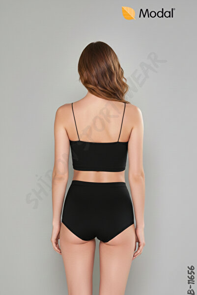 Shiron Sportswear&Company Ψηλόμεση εσώρουχα εφέ σύσφιξης Modal 3-pack Premium Series - Berrak 11656