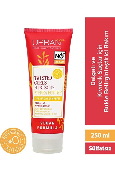 Urban Care ŞAMPUAN 250 ML CURL HİBİSCUS WATER 1 ADET