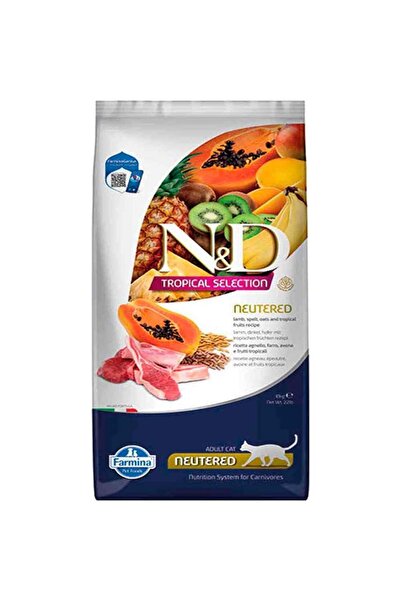 N&D ND KEDİ MAMASI TROPICAL SELECTİON KUZULU 10 KG 1 ADET