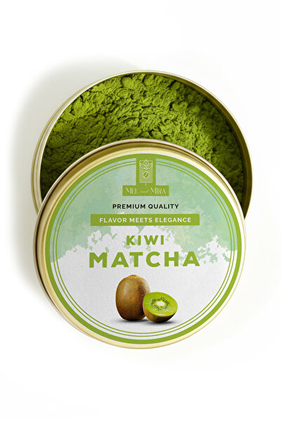 Mel and Mira Kivi Aromalı Matcha Tozu 25g, Kiwi Matcha Powder