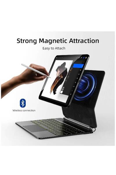 HYX Magic Keyboard Case For iPad Air 13 inch M3 2025
