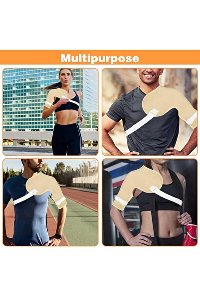 Bukela Castor Oil Pack Wrap for Shoulder, Reusable Waterproof Leakproof Compress