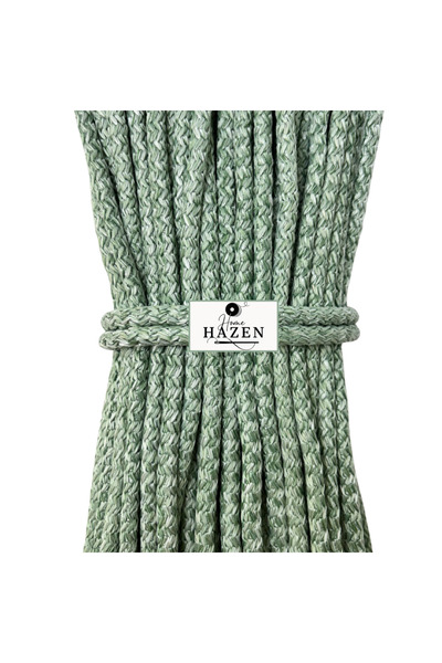 Hazen Home Polyester İp 6-7mm 45-50 Metre 1 Kg Ip Sepet Supla Çanta Yeşil