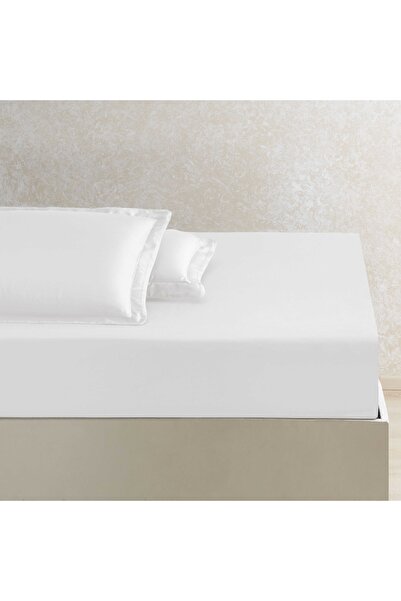 Linens X Tencel ™   Lyocell Double Bed Sheet White
