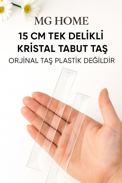 MG HOME 2 قطعة ثريا كريستال على شكل نعش حجري 15 سم 🌺   قطعة غيار أصلية لثريا...