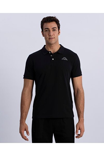 Kappa Logo Maltax 2 Mss Erkek Siyah Regular Fit Polo Yaka Tişört